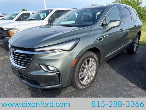 Sage Metallic 2023 Buick Enclave Essence AWD