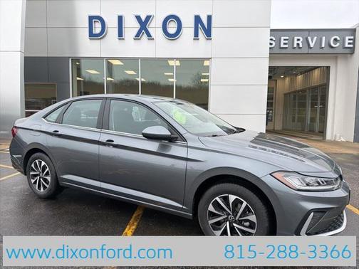 Platinum Gray Metallic 2026 Volkswagen Jetta 1.4T S Sedan