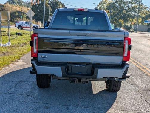 Glacier Gray Metallic 2025 Ford F-350 Platinum