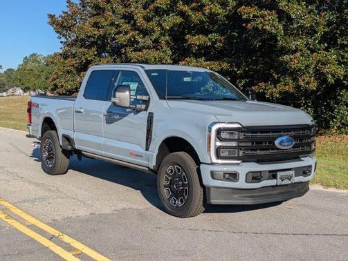 Glacier Gray Metallic 2025 Ford F-350 Platinum