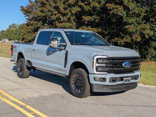 Glacier Gray Metallic 2025 Ford F-350 Platinum