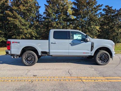 Glacier Gray Metallic 2025 Ford F-350 Platinum