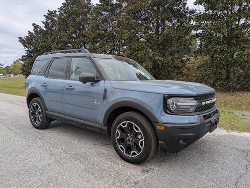 AZURE GRAY METALLIC TRI-COA 2025 Ford Bronco Sport OUTER BANKS