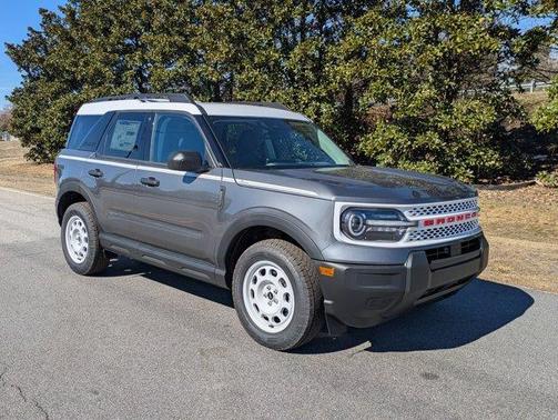 Carbonized Gray Metallic 2025 Ford Bronco Sport Heritage