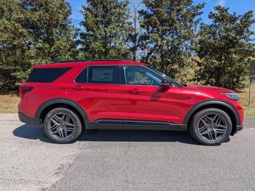 Rapid Red Metallic Tinted Clearcoat 2026 Ford Explorer ST