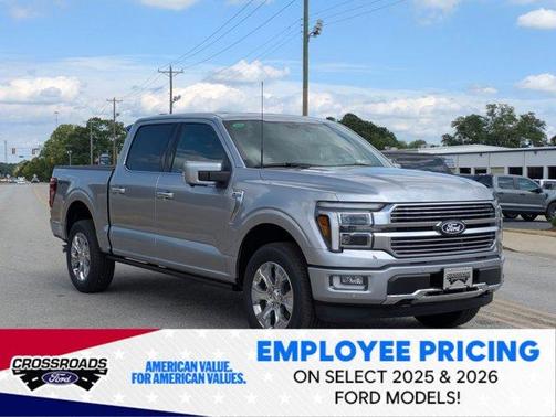 Iconic Silver Metallic 2026 Ford F-150 Platinum