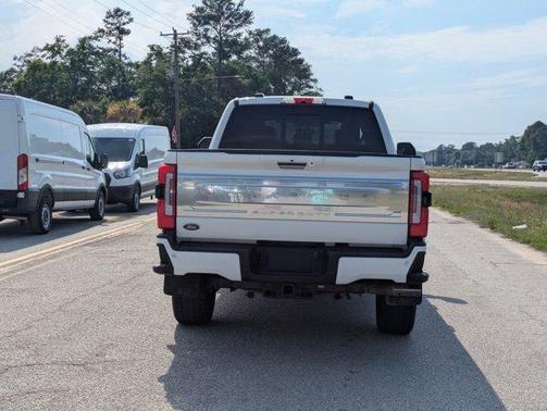 White 2024 Ford F-250 Platinum