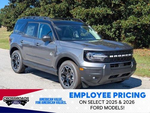 Carbonized Gray Metallic 2025 Ford Bronco Sport Outer Banks