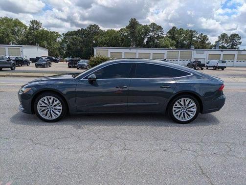 Triton Blue Metallic 2020 Audi A7 55 Premium