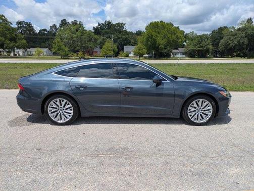 Triton Blue Metallic 2020 Audi A7 55 Premium