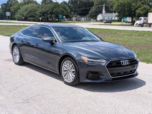 Triton Blue Metallic 2020 Audi A7 55 Premium