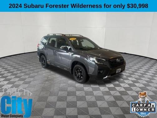 Magnetite Gray Metallic 2024 Subaru Forester Wilderness