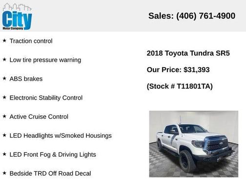 2018 Toyota Tundra SR5