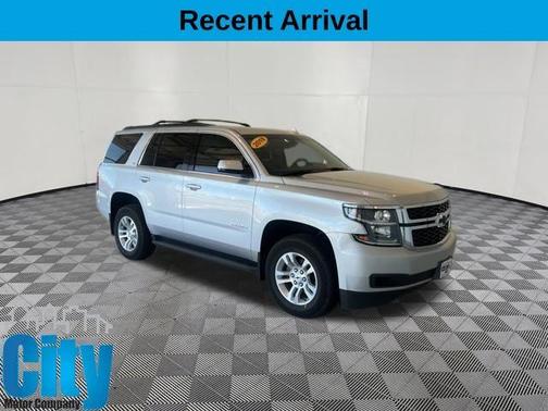 Silver Ice Metallic 2018 Chevrolet Tahoe LT
