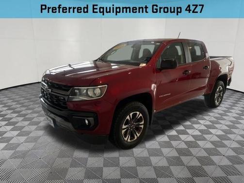 Cherry Red Tintcoat 2021 Chevrolet Colorado Z71