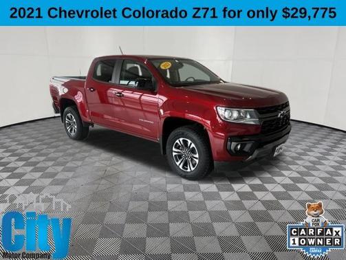 Cherry Red Tintcoat 2021 Chevrolet Colorado Z71