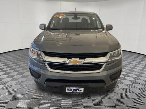 Satin Steel Metallic 2018 Chevrolet Colorado LT
