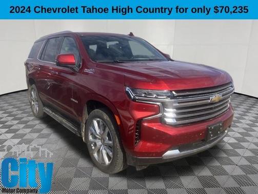 Radiant Red 2024 Chevrolet Tahoe High Country