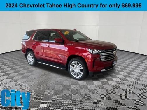 Radiant Red 2024 Chevrolet Tahoe High Country