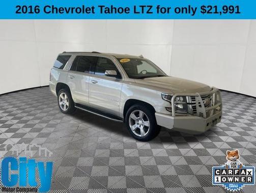 Champagne Silver 2016 Chevrolet Tahoe LTZ