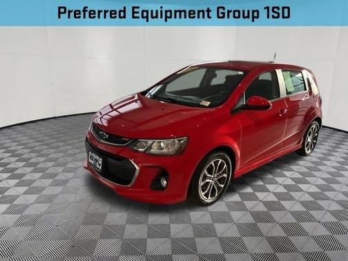 Red 2020 Chevrolet Sonic LT