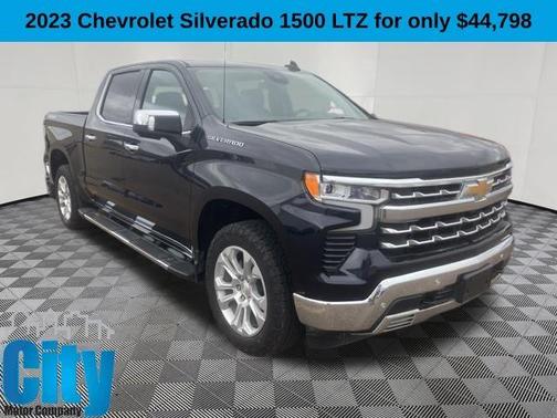 Dark Ash Metallic 2023 Chevrolet Silverado 1500 LTZ