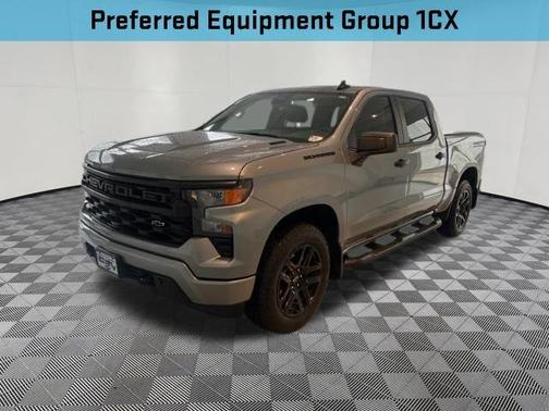 Sterling Gray Metallic 2026 Chevrolet Silverado 1500 Custom