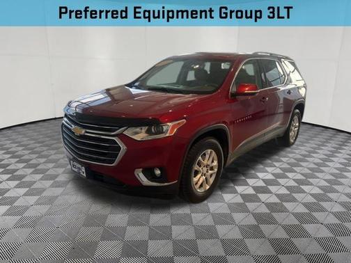 Cajun Red Tintcoat 2021 Chevrolet Traverse LT Leather