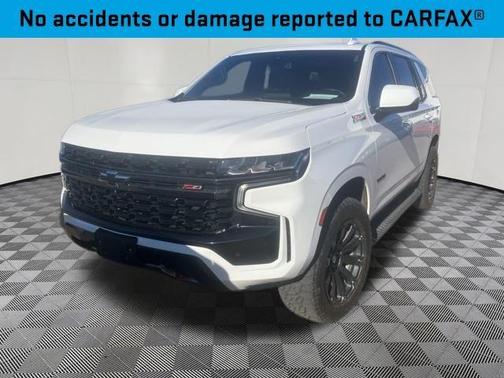 Summit White 2021 Chevrolet Tahoe Z71