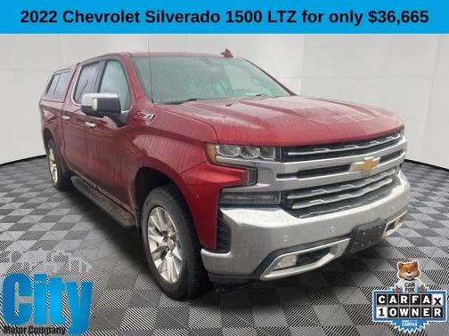 Cherry Red Tintcoat 2022 Chevrolet Silverado 1500 Limited LTZ