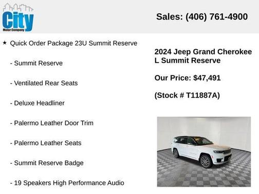 2024 Jeep Grand Cherokee L Summit