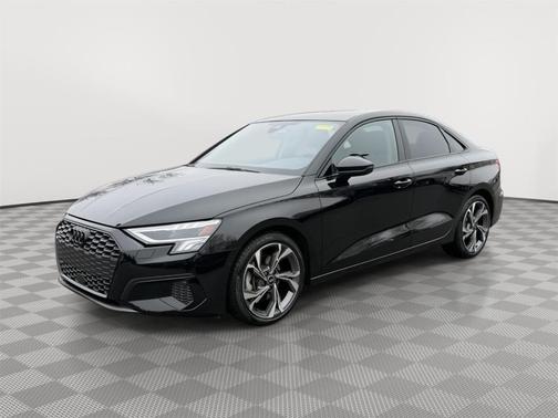 Mythos Black Metallic 2023 Audi A3 Premium Plus