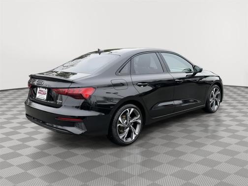 Mythos Black Metallic 2023 Audi A3 Premium Plus