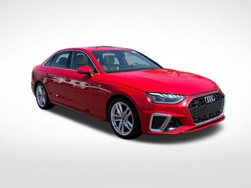 Tango Red Metallic 2023 Audi A4 45 S line Premium Plus