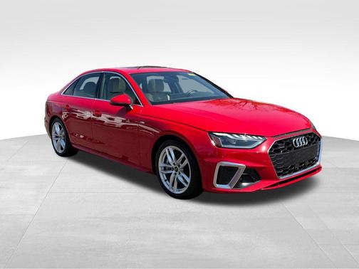 Tango Red Metallic 2023 Audi A4 45 S line Premium Plus