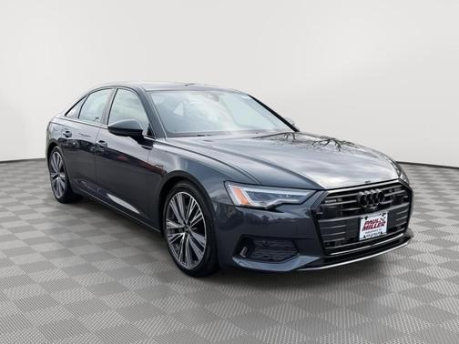 Manhattan Gray Metallic 2023 Audi A6 55 Premium Plus