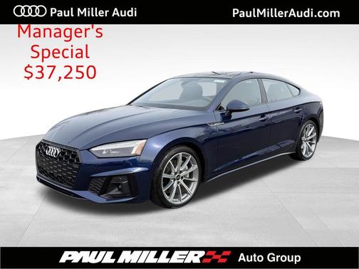 Navarra Blue Metallic 2025 Audi A5 Sportback 45 S line quattro Premium