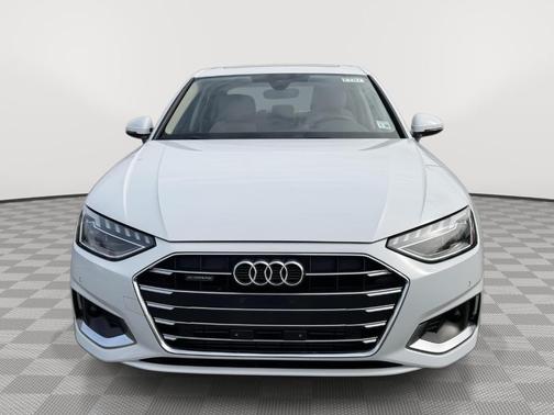 Glacier White Metallic 2023 Audi A4 40 Premium