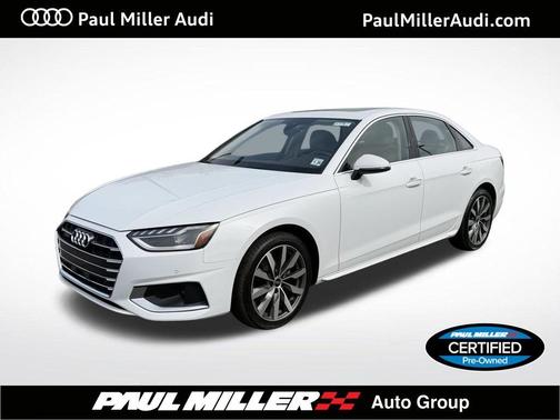 Glacier White Metallic 2023 Audi A4 40 Premium