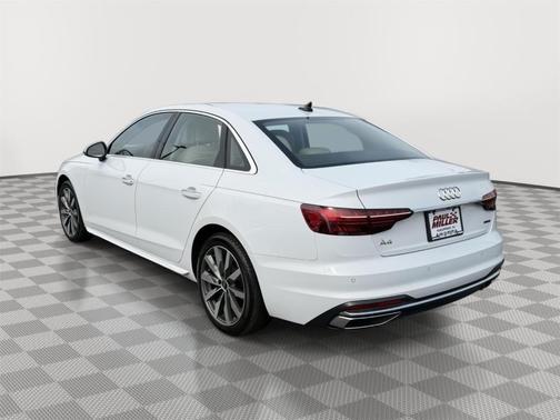 Glacier White Metallic 2023 Audi A4 40 Premium