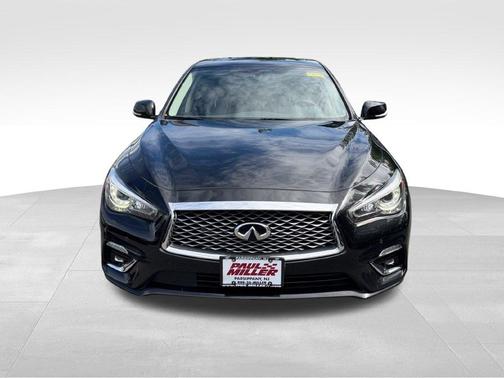 Midnight Black 2022 INFINITI Q50 LUXE
