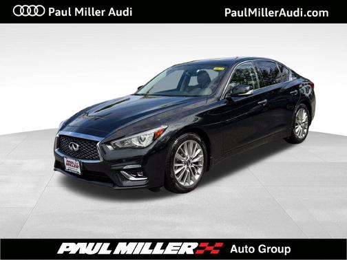 Midnight Black 2022 INFINITI Q50 LUXE