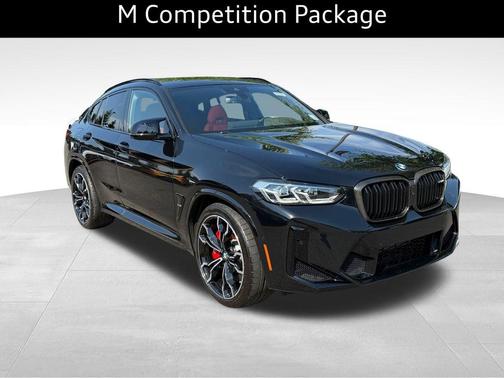 Black Sapphire Metallic 2024 BMW X4 M AWD