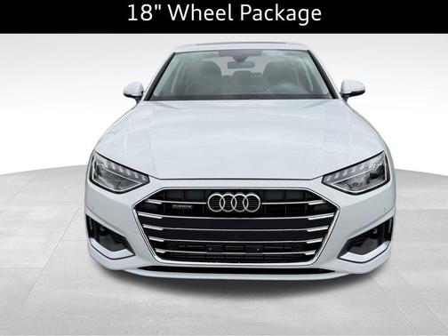 Glacier White Metallic 2025 Audi A4 40 Premium