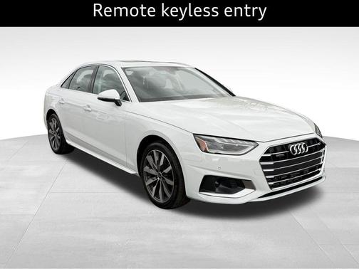 Glacier White Metallic 2025 Audi A4 40 Premium