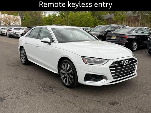 Glacier White Metallic 2025 Audi A4 40 Premium
