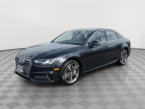 Moonlight Blue Metallic 2018 Audi A4 2.0T Premium Plus