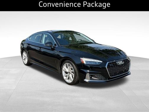 Brilliant Black 2023 Audi A5 2.0T Premium Plus