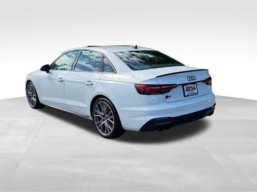 Glacier White Metallic 2024 Audi S4 3.0T Premium
