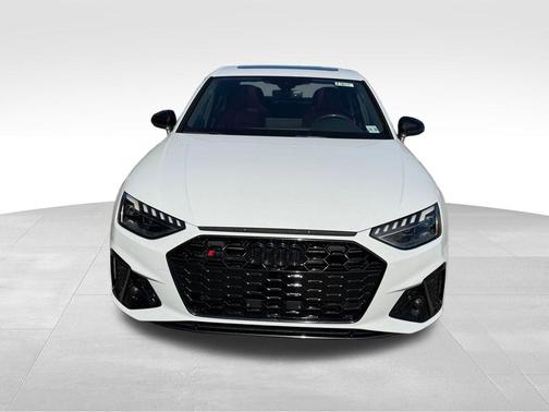 Glacier White Metallic 2024 Audi S4 3.0T Premium